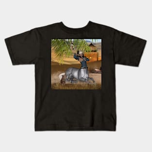 Awesome centaur women Kids T-Shirt